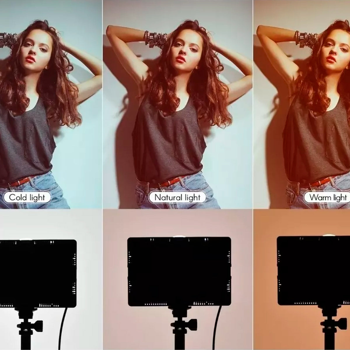 2pcs Usb Led Kit Luz Video Iluminación Fotografía Regulable