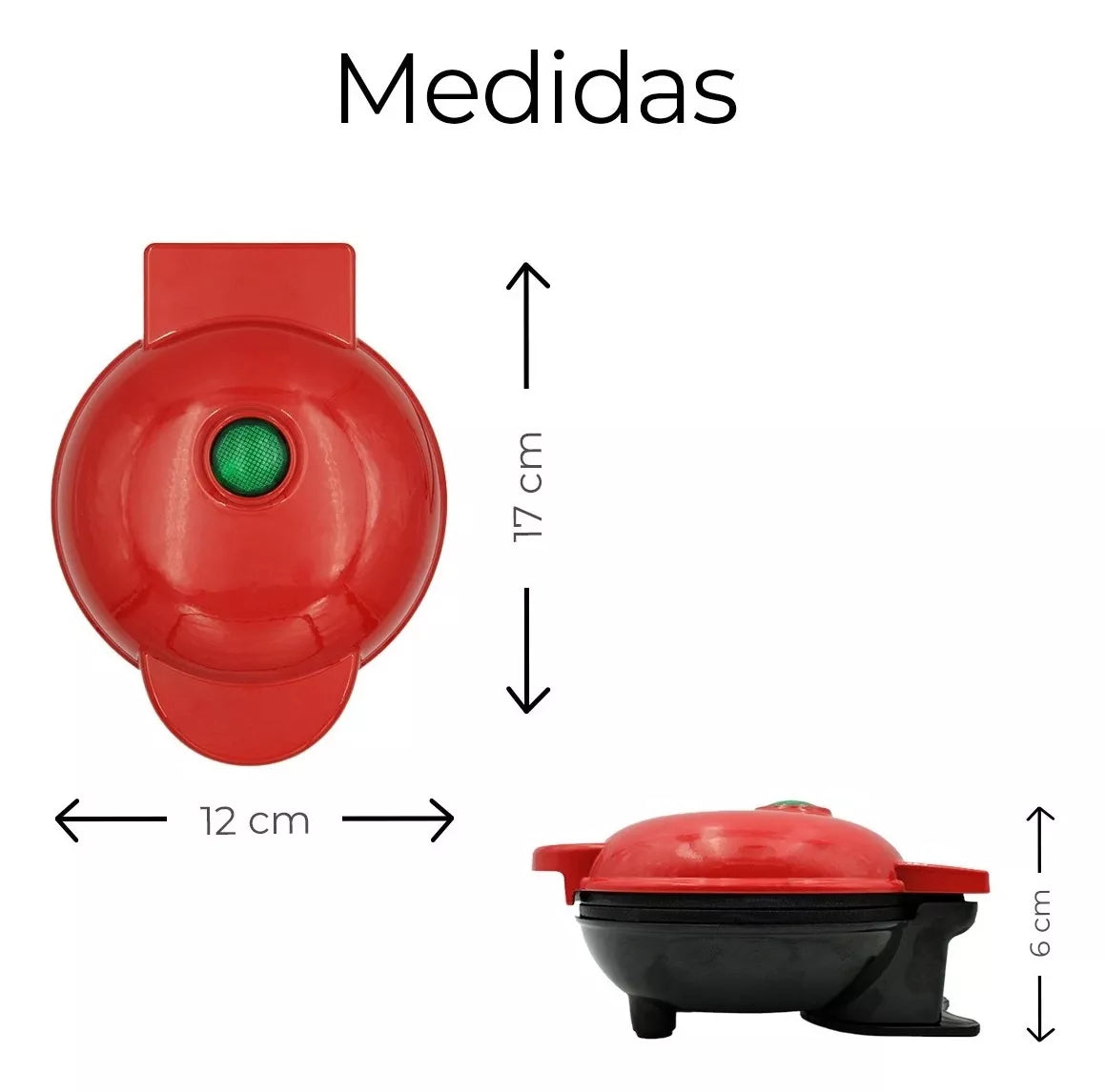 Waflera Eléctrica Portátil