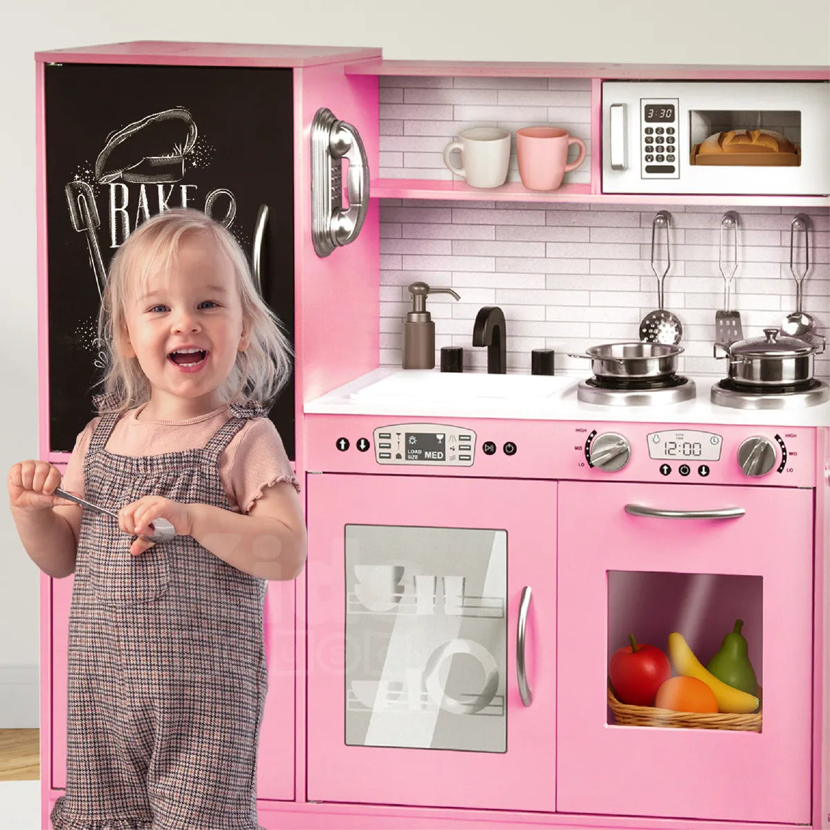 Cocinita de Madera Urban Pink Kitchen