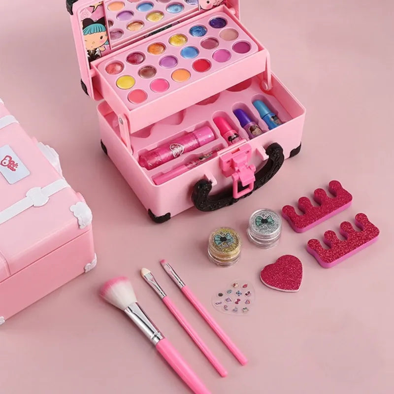 Set de Juguetes de Maquillaje y Belleza para Niñas – Princesa Cosméticos