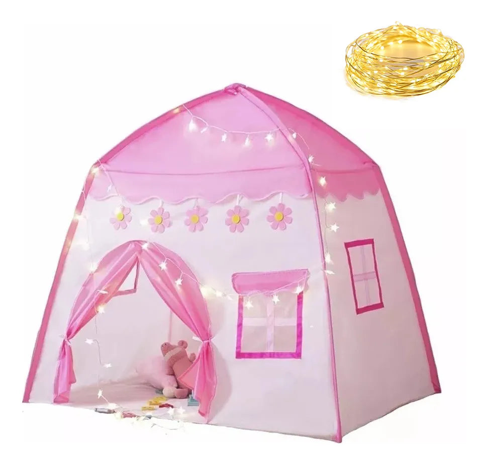 Casa Castillo de Princesa para Niñas – Tienda de Juego Interior
