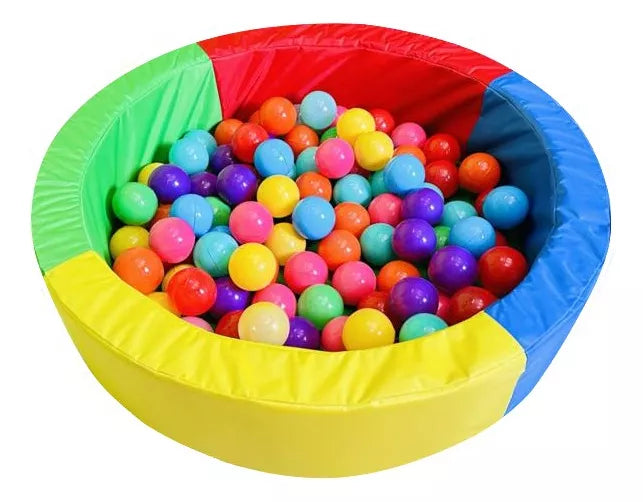 Alberca de Pelotas para Bebés con Canasta – Diversión y Estimulación Sensorial Segura