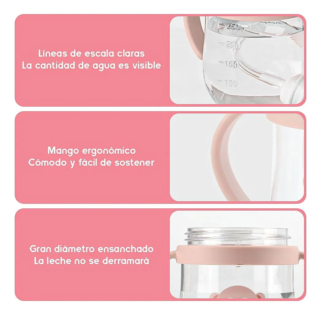 2pcs Vaso Entrenador BabyTumbler Antiderrame360