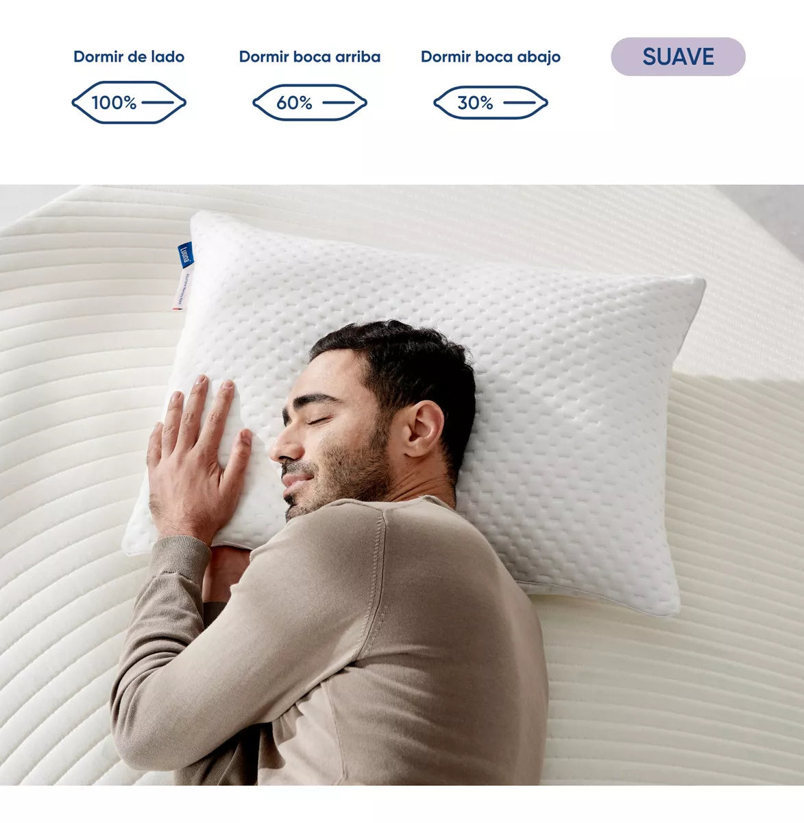 Almohada Ajustable Suave