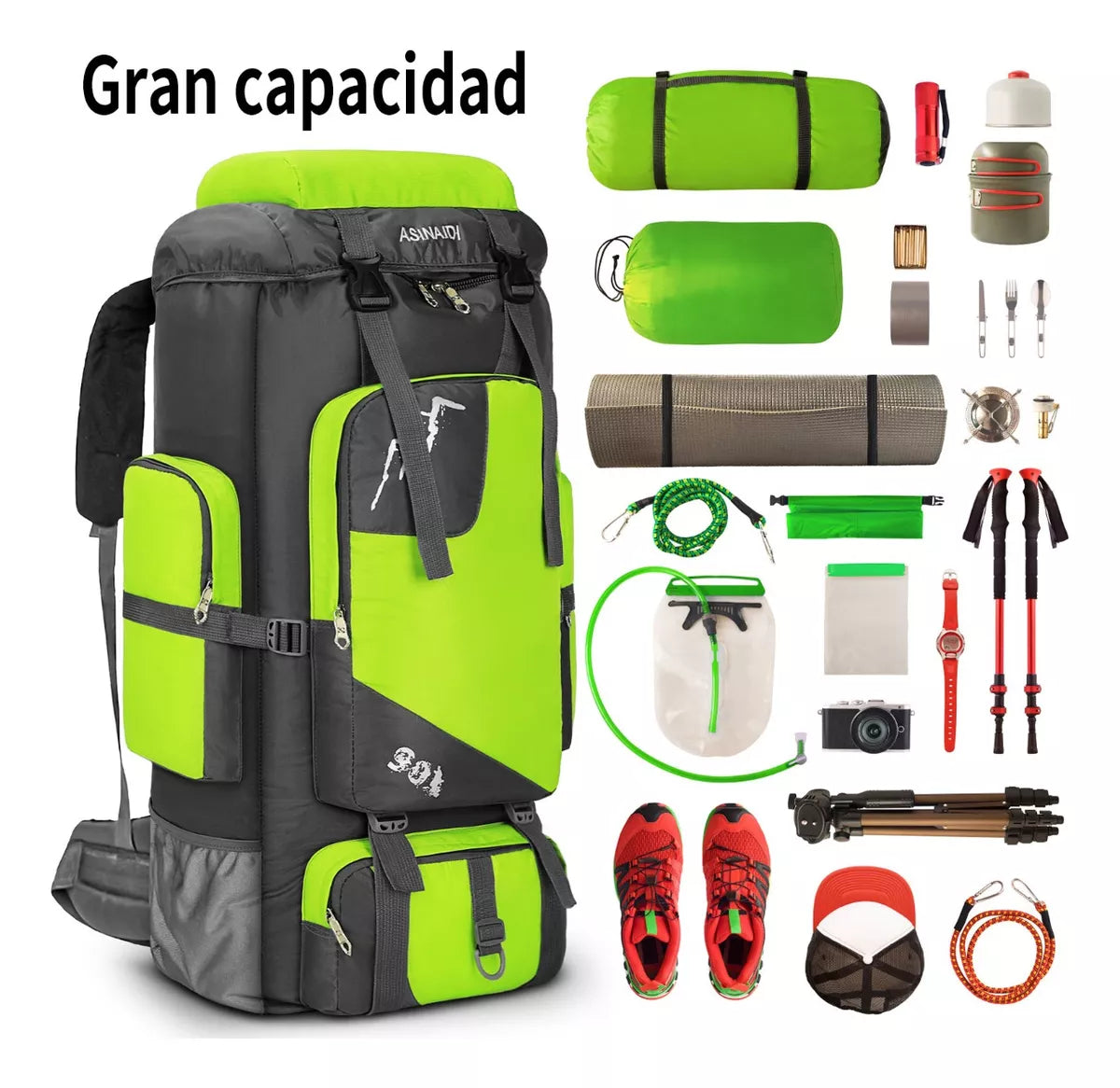 85l Mochila De Senderismomochila Impermeable Mochila Táctica