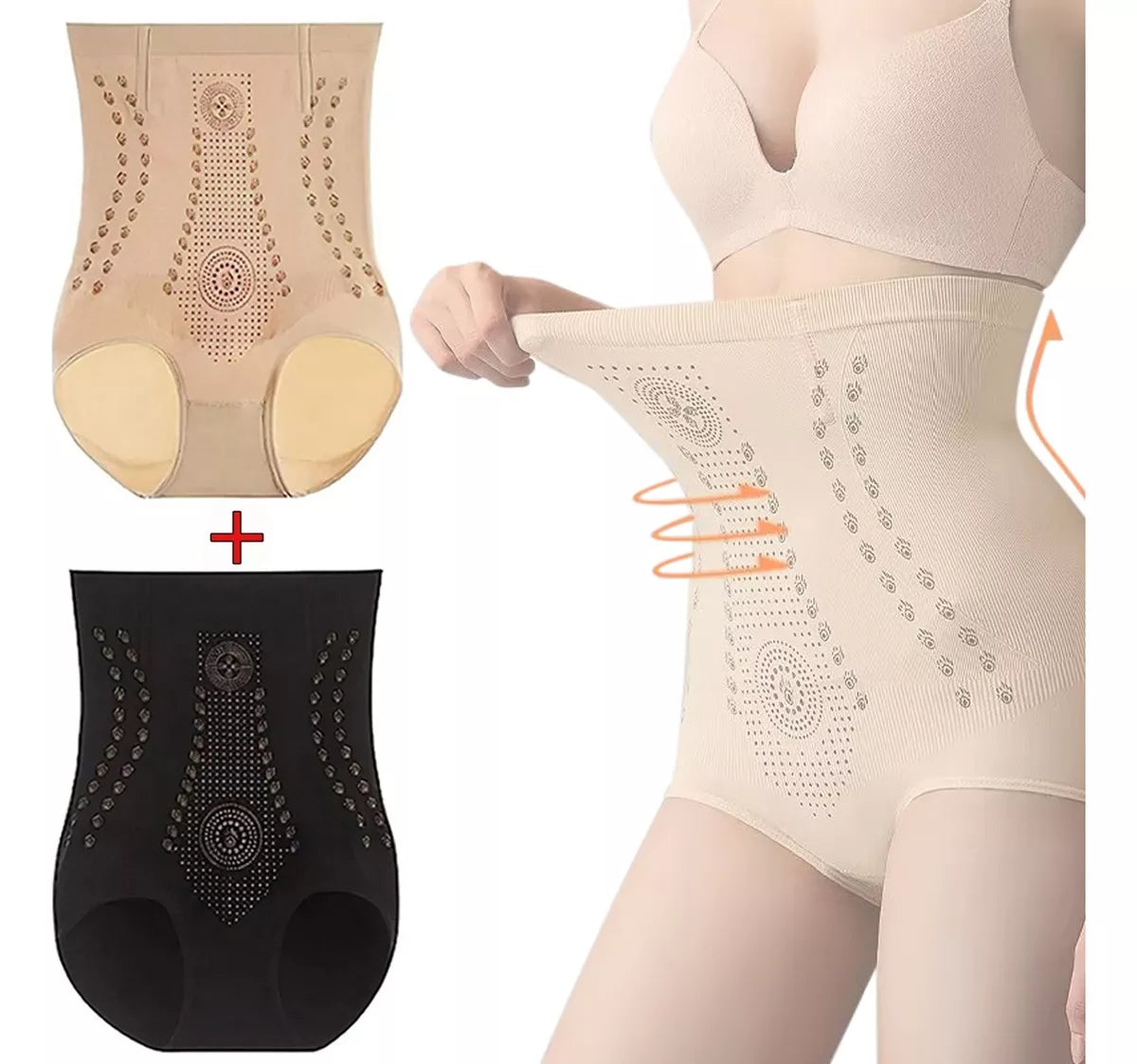 2 Panty Moldeadora Abdomen Pompi