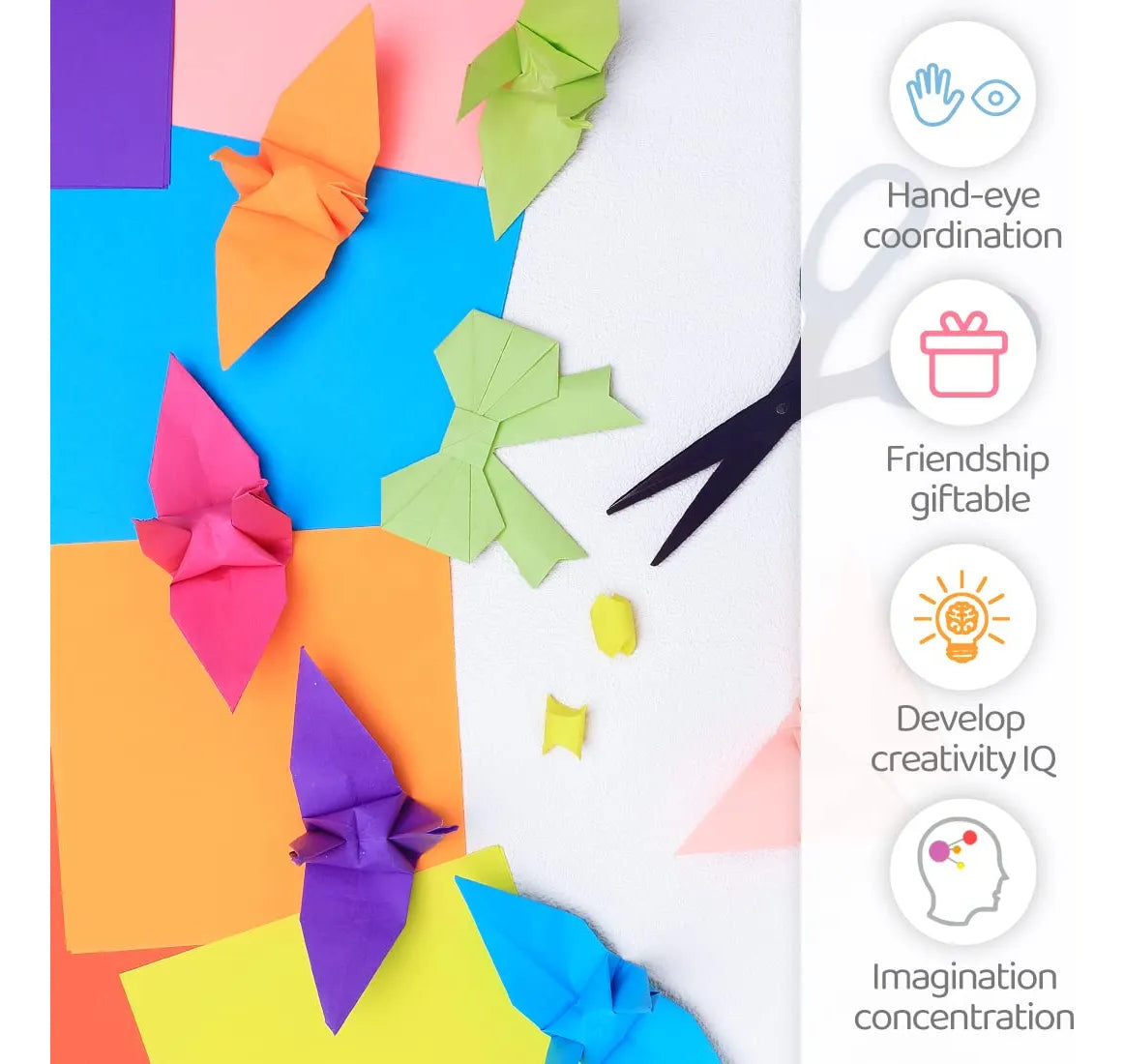 500 Hojas De Colores Tamaño Carta 80g 10 Colores