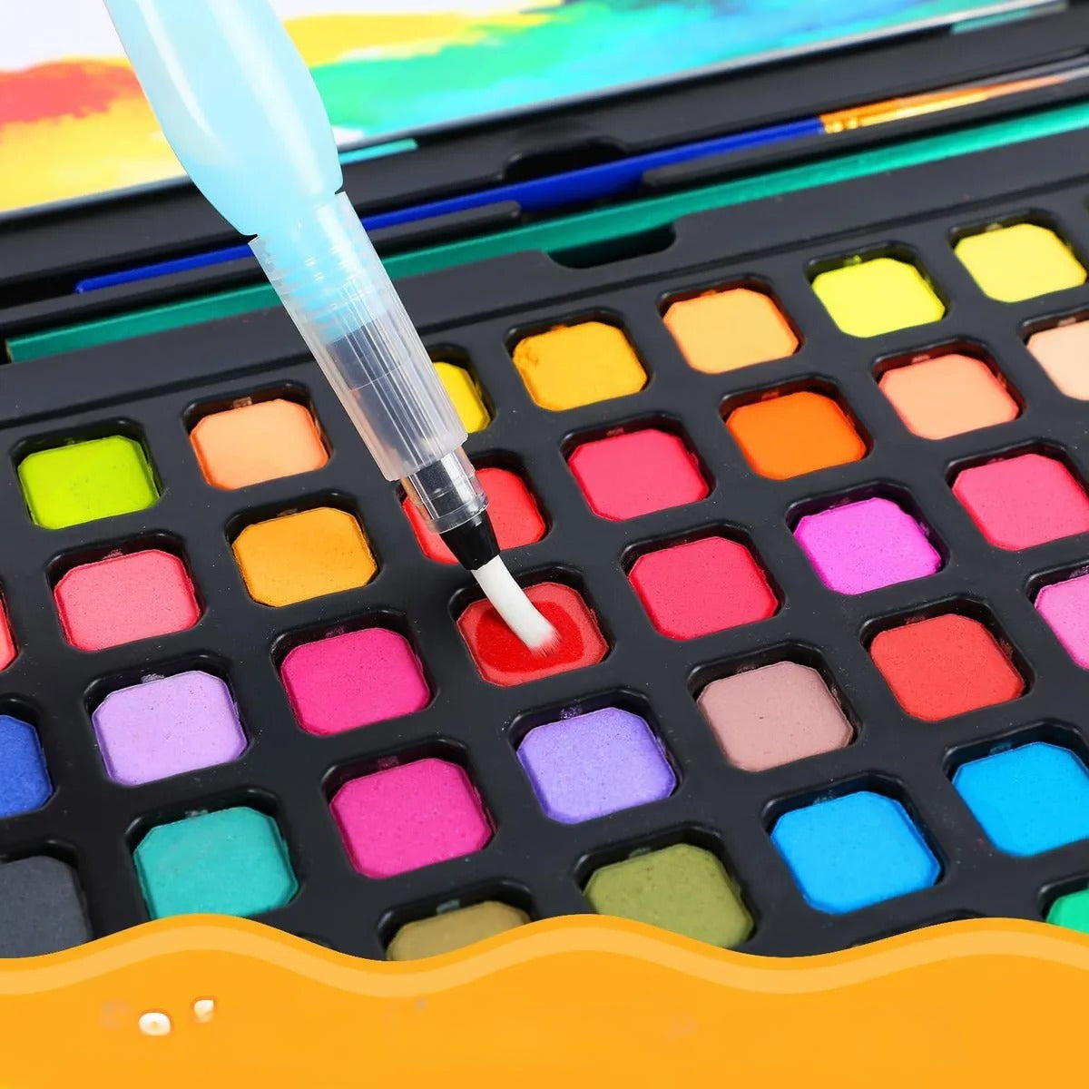 Acuarelas Profesionales Lonk – Kit Completo de 60 Colores para Artistas
