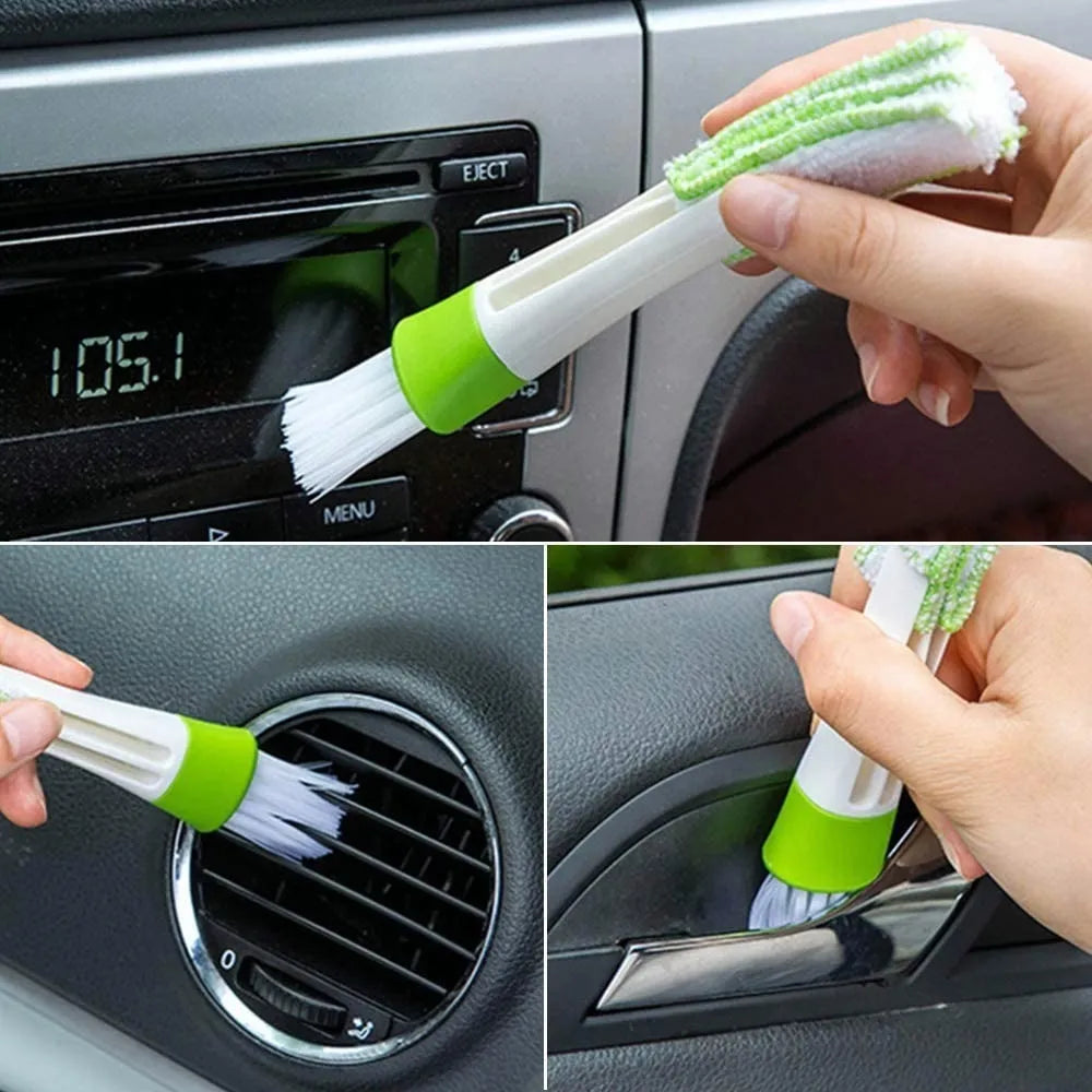 19 Pcs Brochas Para Detallado Automotriz Cepillos Hendiduras
