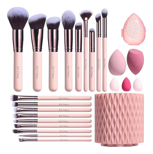 25 Brochas De Maquillaje Rosas