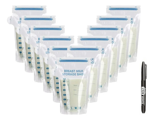 100 Bolsas para Leche Materna 250ml – Almacenamiento Seguro y Práctico para la Lactancia