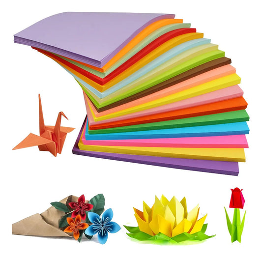 500 Hojas De Colores Tamaño Carta 80g 10 Colores