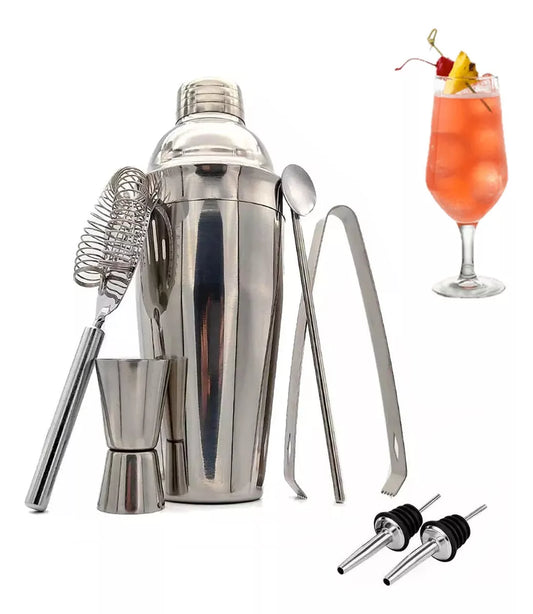 7pzs Cóctel Herramienta De Coctelería Flair, 550ml Shake Cup