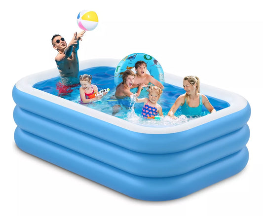 Alberca Inflable Grande 3 Metros – Ideal para Niños y Adultos